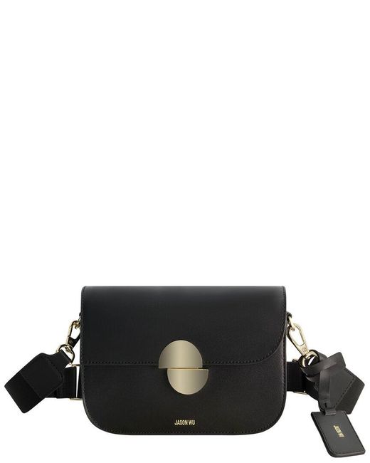 Jason Wu Black Leather Shoulder Bag