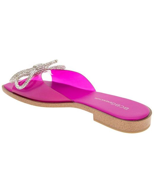 BCBGeneration Pink Laffi Sandal
