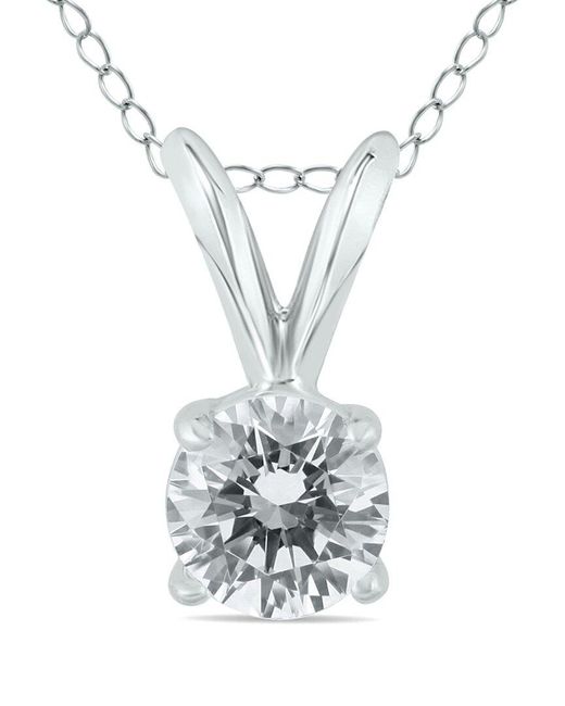 True Diamond White 14k 0.37 Ct. Tw. Diamond Necklace