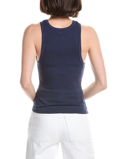 Michael Stars Blue Kira Easy Tank