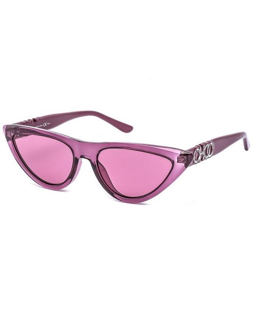 Jimmy Choo Sparks/g/s 55mm Sunglasses in Pink Lyst UK