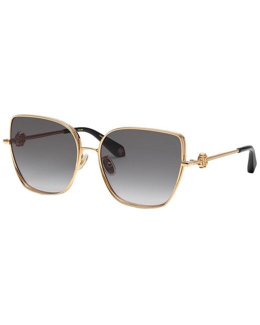 Roberto Cavalli Metallic 59Mm Sunglasses