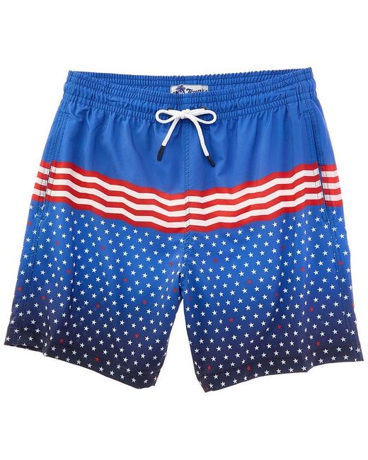 Trunks Surf & Swim Blue Sano Swim Trunk for men