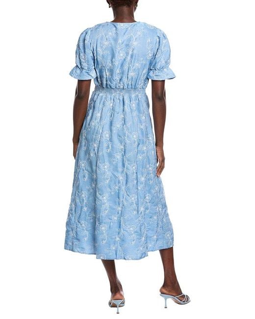 ANNA KAY Blue Otaira Midi Dress