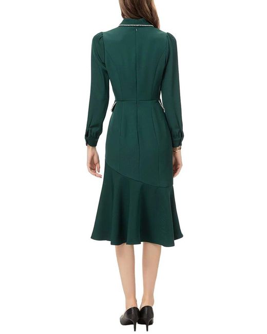 BURRYCO Green Midi Dress