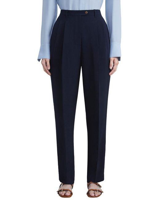 Lafayette 148 New York Blue Bridger Pant