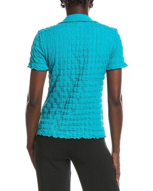 Joseph Ribkoff Blue Polo Shirt
