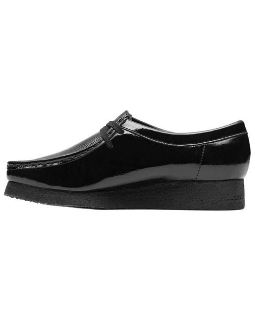 Clarks Black Wallabee Moccasin