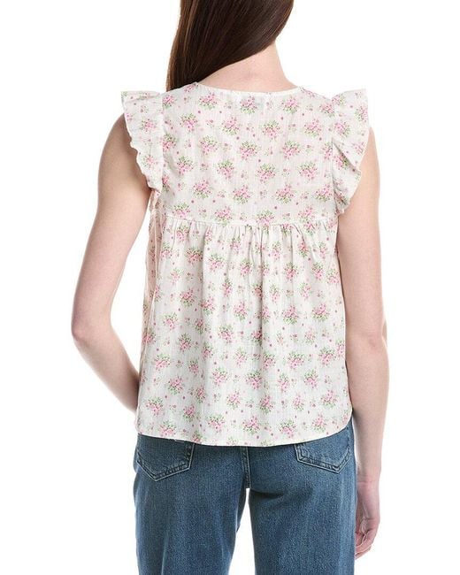 ANNA KAY Red Lakedra Top