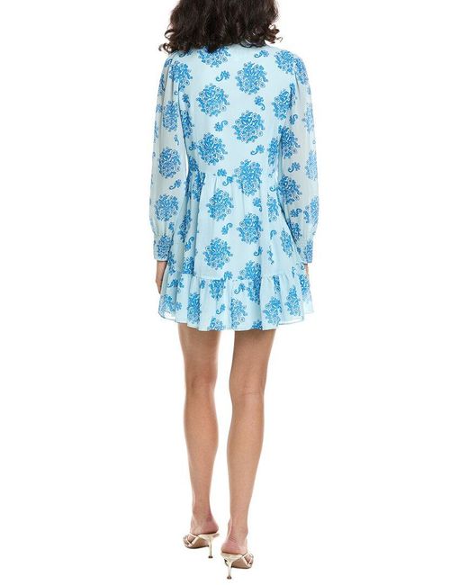 Sail To Sable Blue Mini Dress