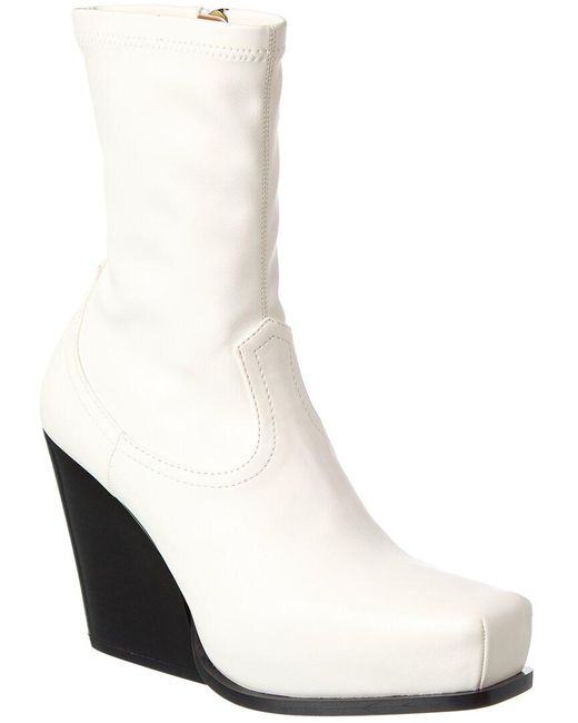 Stella McCartney White Cowboy Boot