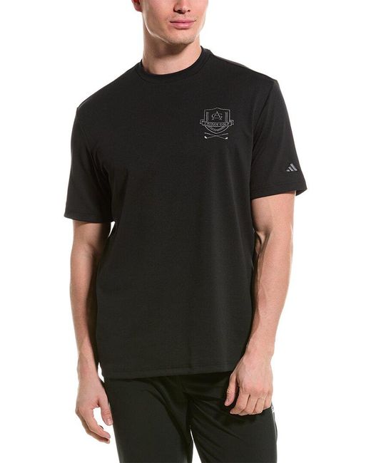 Adidas Originals Black Go-to Mock T-shirt for men