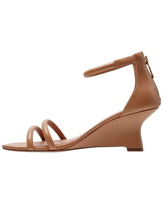 Linea Paolo Brown Violeta Leather Sandal