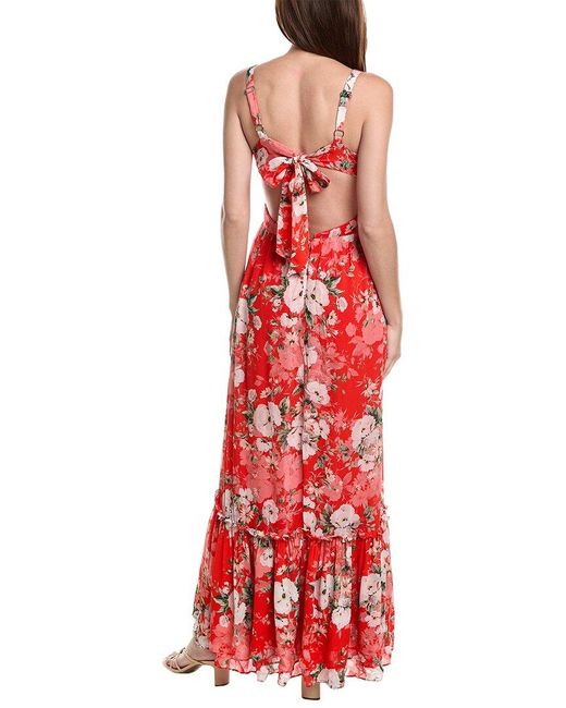 Yumi Kim Red Tracey Maxi Dress