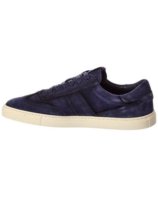 GREATS Blue Charlie Suede Sneaker for men
