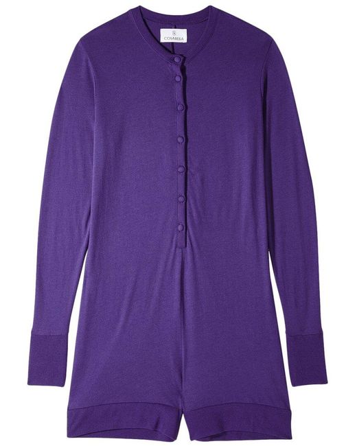 Cosabella Purple Bella Romper