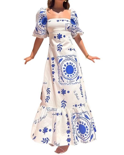 Esea White Maxi Dress