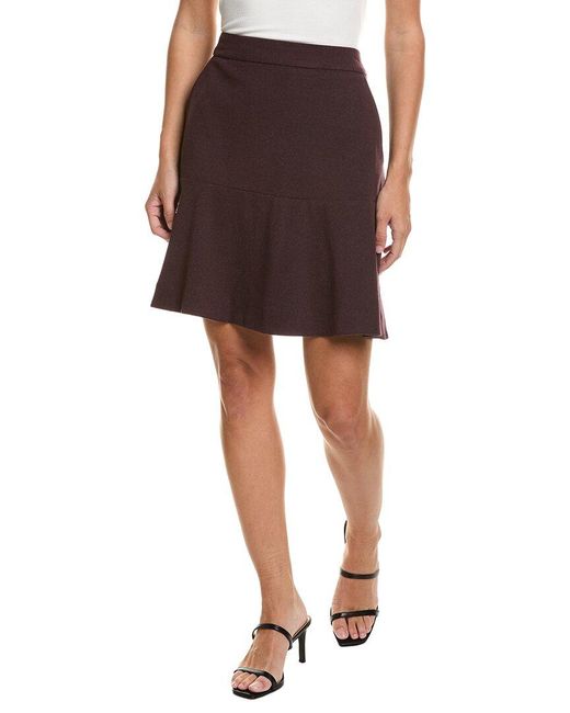 Cabi Purple Tulip Skirt