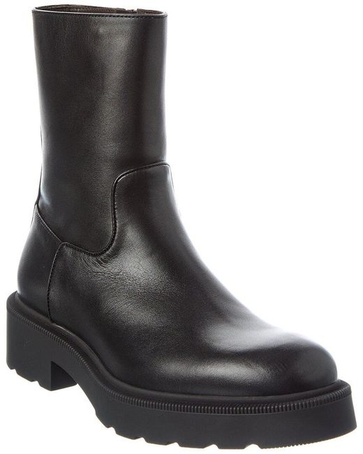 The Row Black Nobilis Leather Boot