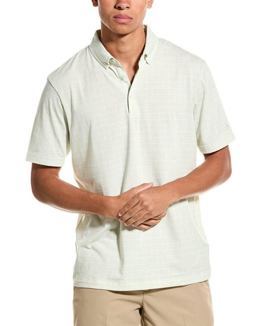 Adidas White Go-to Novelty Polo Shirt for men