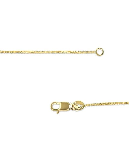 Haus of Brilliance Metallic 14K Chain Necklace for men