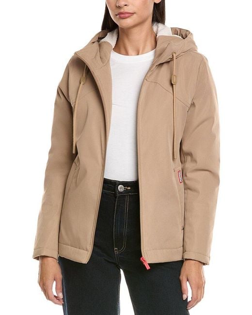 Hunter Natural Blake Short Rain Jacket