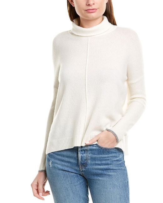 Lilla P White Cashmere Sweater
