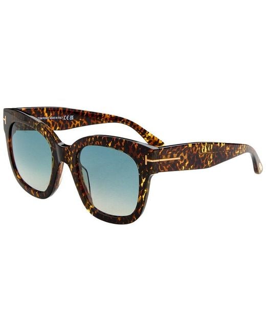 Tom Ford Black 52Mm Polarized Sunglasses