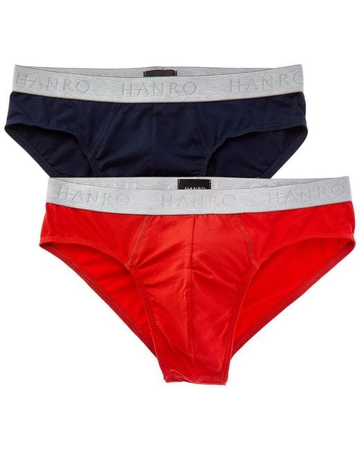 Hanro Red 2-Pack Brief for men