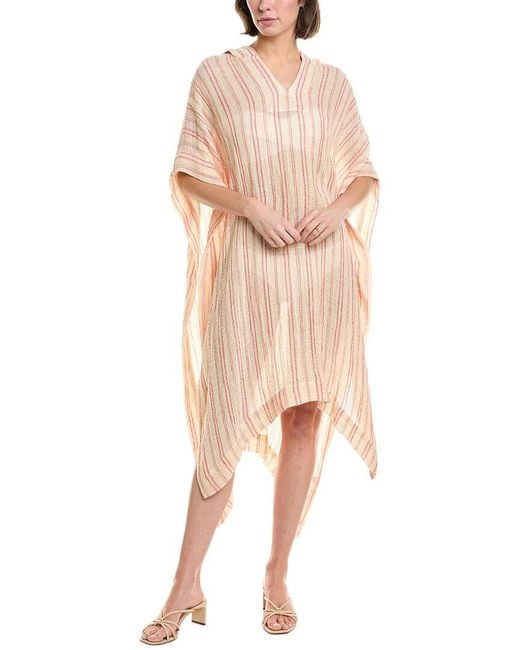 Lisa Marie Fernandez Natural Linen Beach Poncho