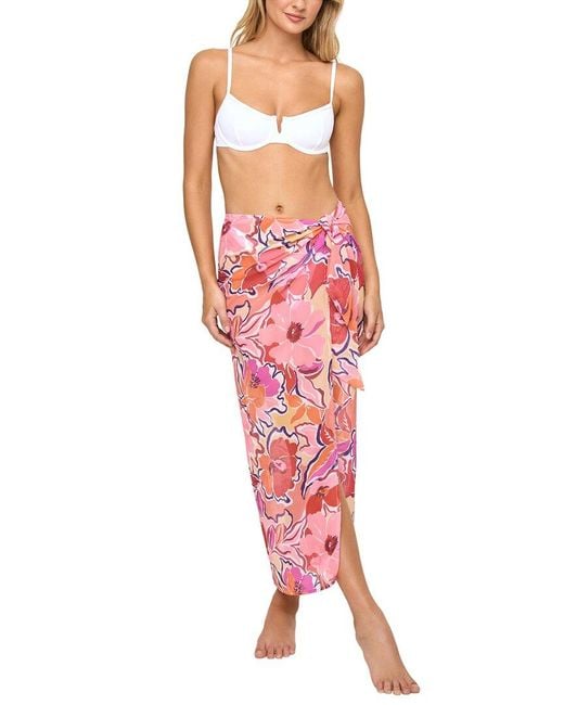 LSPACE Red Portela Sarong