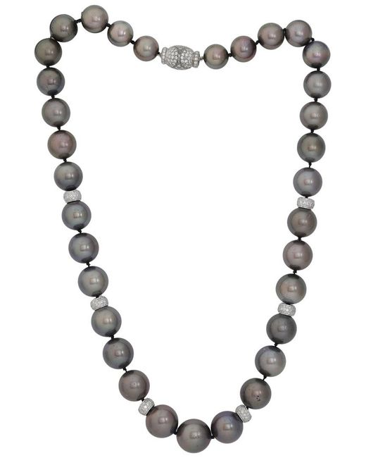 Diana M Multicolor Fine Jewelry 18K 1.90 Ct. Tw. Diamond Necklace