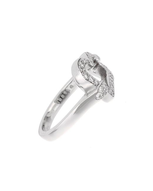 Piaget White 18K 0.40 Ct. Tw. Diamond Heart Ring (Authentic Pre-Owned)
