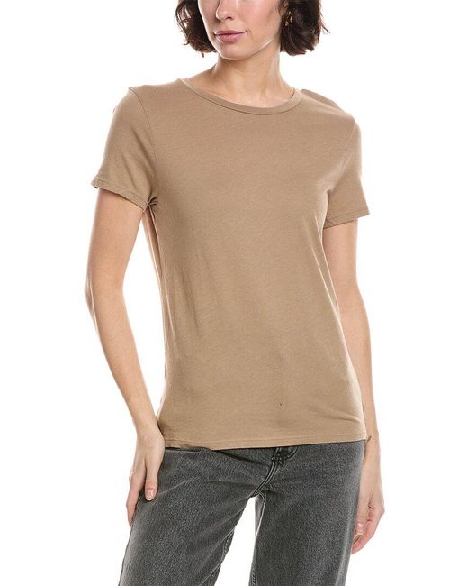 Michael Stars Natural Colleen Classic Crew T-Shirt