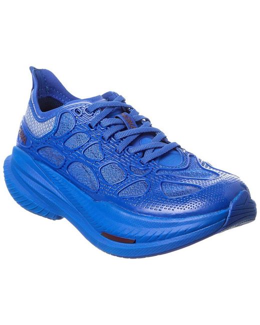 Hoka One One Blue Mach X Caged Sneaker