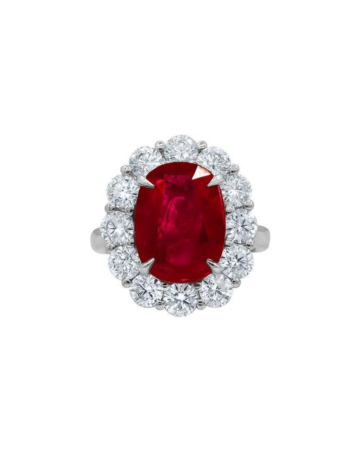 Diana M Red Fine Jewelry 2.50 Ct. Tw. Diamond Half-Set Ring