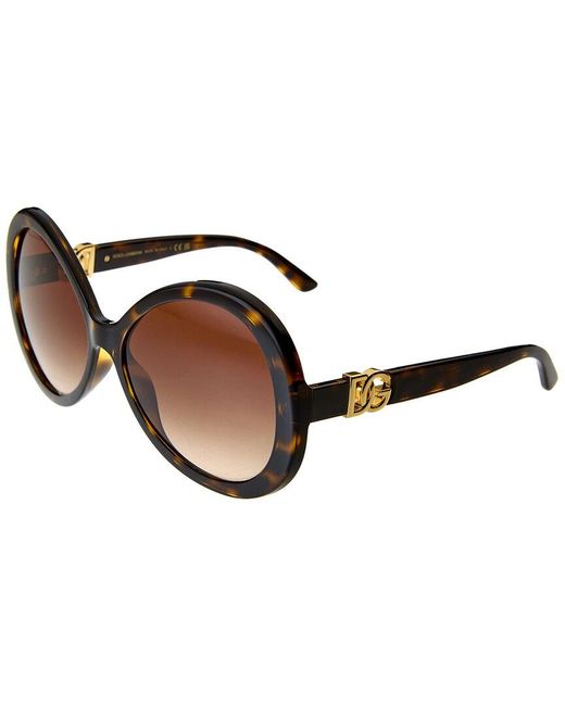 Dolce & Gabbana Brown Unisex Dg6194u 60mm Sunglasses