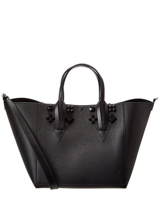 Christian Louboutin Black Cabachic Small Leather Tote