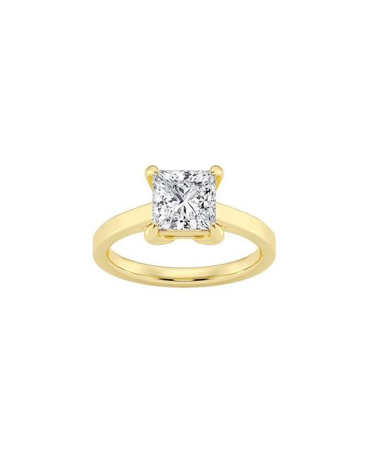 Lab Grown Diamonds Metallic 14K 2.00 Ct. Tw. Lab-Grown Diamond Solitaire Engagement Ring