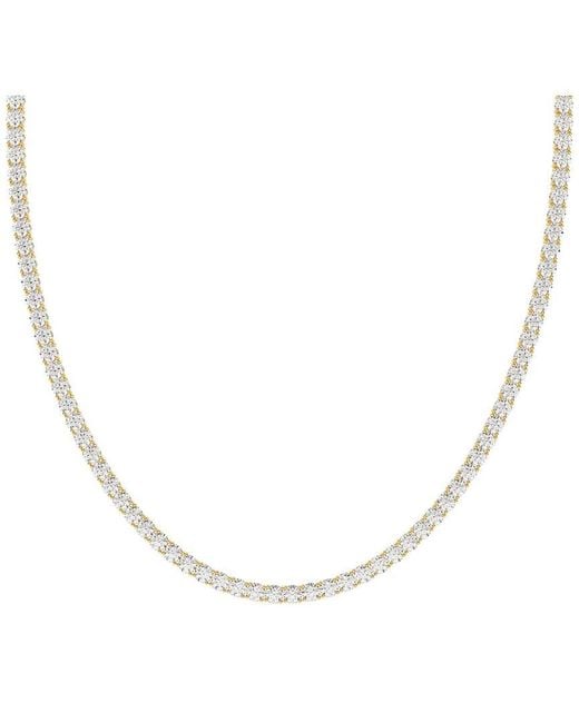 Diamond Select Cuts Natural 14K 10.00 Ct. Tw. Diamond Pendant Necklace