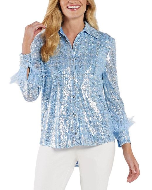 Jude Connally Blue Brandy Shirt