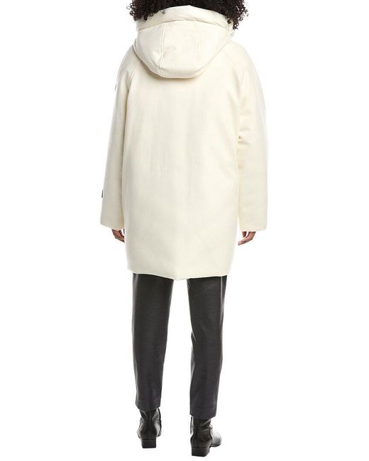 Woolrich Natural Tundra Wool Down Parka