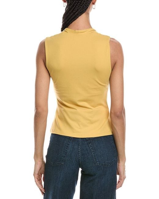 Susana Monaco Blue Tube Front Tank Top