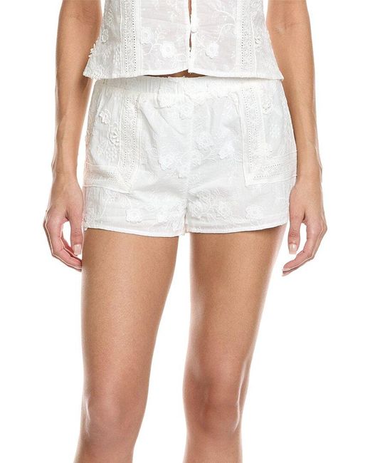Amanda Uprichard White Norina Short