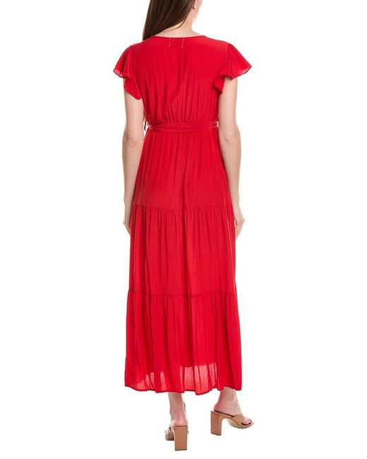 ANNA KAY Red Odama Maxi Dress