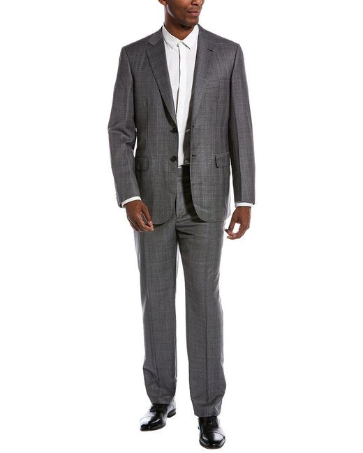 Brioni Gray 2pc Wool Suit for men