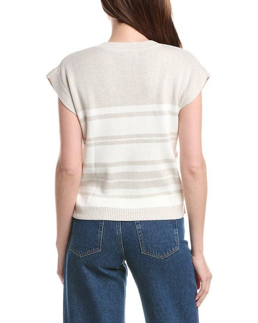 Isla Blue Camilla Stripe Top