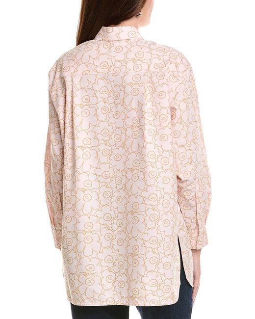 Marimekko Pink Profili Unikko Shirt