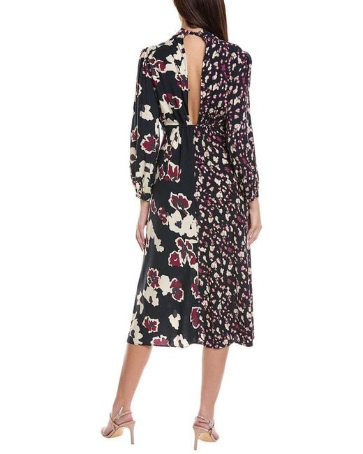 Ba&sh Black Maeva Robe Dress