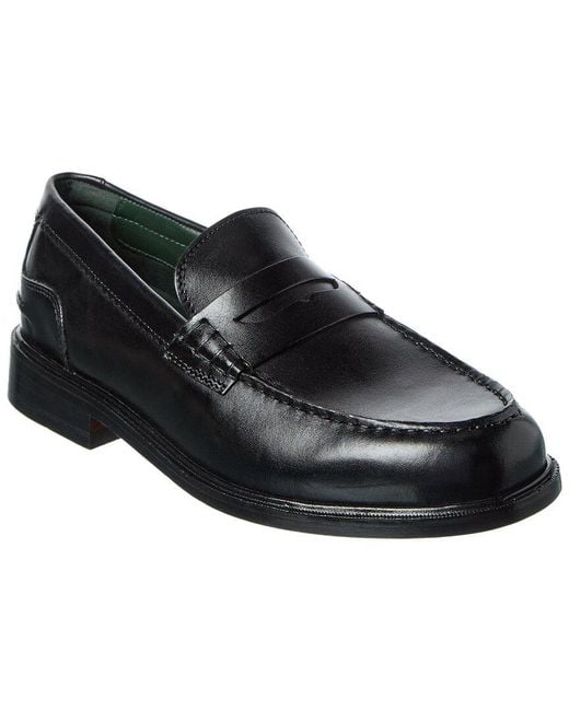 Clarks Black Craftjames Leather Sneaker for men